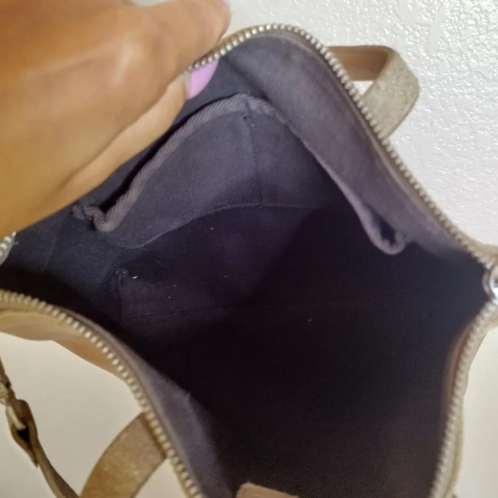Madewell The Transport Crossbody small dusty grey